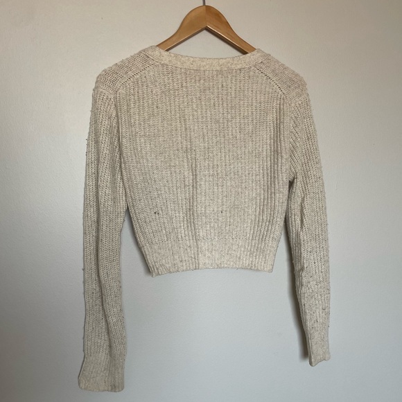 Beige Button-up Cardigan - Picture 3 of 3